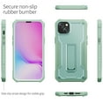 thumbnail image 6 of ExoGuard For iPhone 14 Plus Case, Phone Case with Screen Protector and Kickstand (Green), 6 of 7