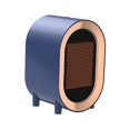 thumbnail image 4 of Calentador de aire eléctrico portátil BLESIY Calentador de escritorio azul, 4 of 8