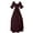 Wine-Dresses, variant on Jsaierl Womens Halloween Costumes Retro Medieval Victorian Gothic Maxi Dresses Adult Costumes Princess 1800s Ball Gown Renaissance Dress