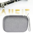thumbnail image 6 of MERIGLARE Saxophone Reeds Case,Reeds Case,Portable,20 Pc Reeds,Storage Case Accs,Clarinet Reeds,Waterproof,Storage Holder for Clarinet gray without pattern, 6 of 8