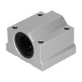thumbnail image 3 of Closed Linear Bearing Slide Block, Aluminum Alloy Material Linear Motion Bearing Ball Strong Bearing Long Working Life Exquisite Workmanship  For Machine Tools, 3 of 8