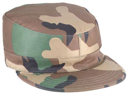 Vintage Retro Flat-top Patrol Caps Fatigue Hat Army Military Soldier Combat Cap 