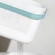 thumbnail image 2 of Cesta de baño de plástico Cesta de almacenamiento de artículos de tocador Cesta de baño portátil Cesta de baño hueca grande, 2 of 5