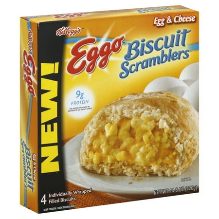 Eggo Egg And Cheese Biscuit 14.8oz