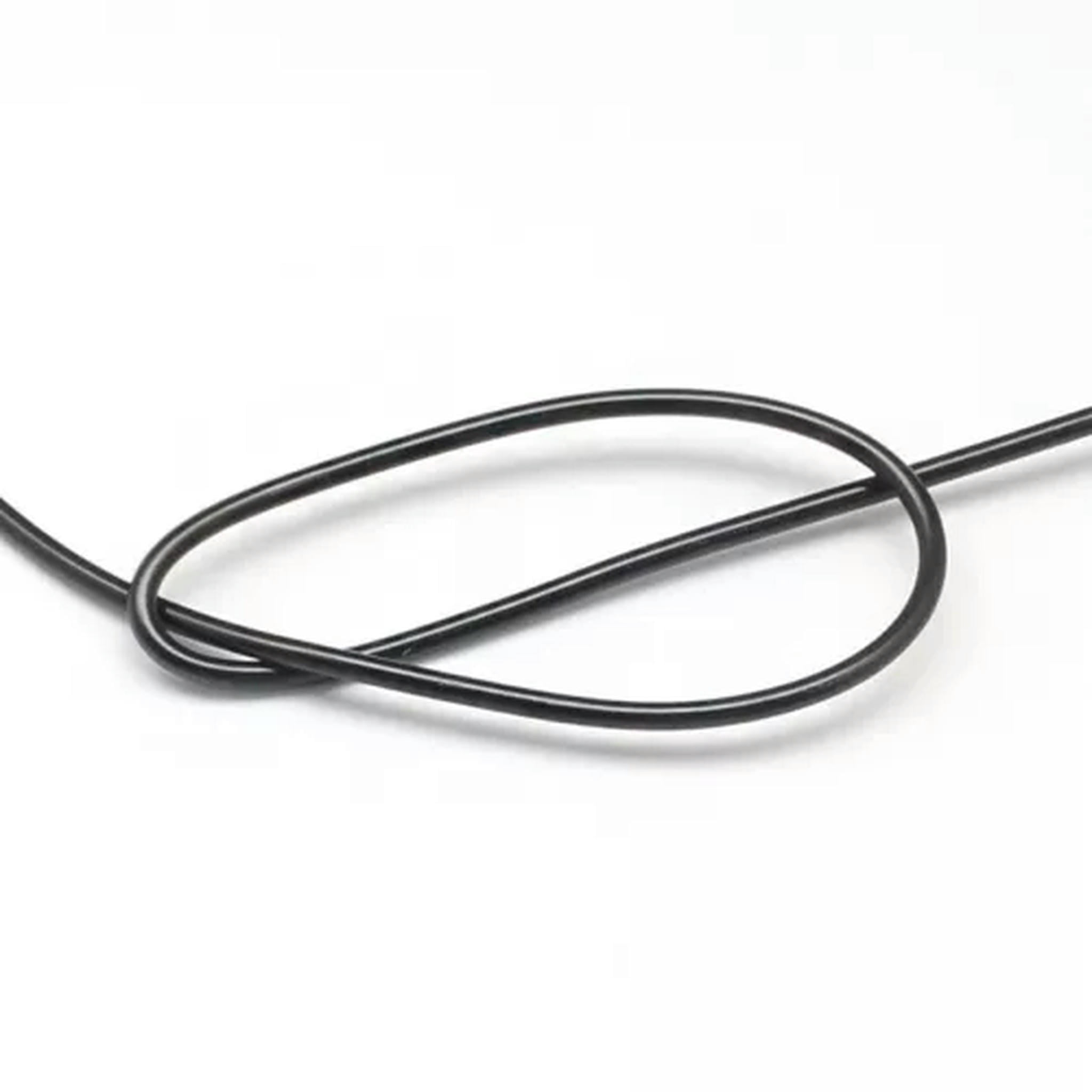 U8MO 500g Aluminum Wire Jewelry Beading Craft Wire 12/15/18/20 Gauge 0.8/1/1.5/2mm-Black-0.8mm 20 Gauge
