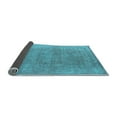 thumbnail image 2 of Ahgly Company Indoor Square Oriental Light Blue Industrial Area Rugs, 6' Square, 2 of 4