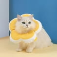 thumbnail image 3 of Pet Elizabeth Neck Collar  Recovery Collar Anti-Licking Waterproof Headcover  Adjustable Cotton Pet Cone E-Collar With Cute Flower Pattern For Cat And Dog Pet Collar, 3 of 6