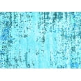 thumbnail image 1 of Ahgly Company Indoor Rectangle Oriental Light Blue Industrial Area Rugs, 2' x 4', 1 of 4