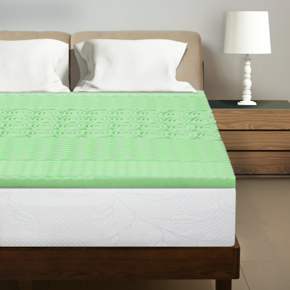 Best Price Mattress 1.5 Inch 5Zone Memory Foam Bed Topper