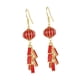 thumbnail image 3 of Pendientes de Año Nuevo Chino Pendientes Colgantes Elegantes Únicos Pendientes Colgantes Gota Estilo A, 3 of 9