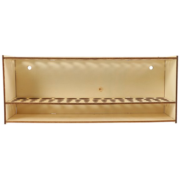 Wood Pen Organizer Holder Multi Holes Pen Holder Pen Storage Wood Rack Organizer