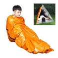 thumbnail image 3 of Miangastore 1 Pce 203 x 91cm Sac de Couchage d'Urgence Extérieur Imperméable pour Camping Couvertures pour Randonnée Activité Extérieure (Couleur Aléatoire), 3 of 8