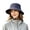 Navy, variant on Wide Brim Sun Hats Foldable Fisherman Hat, Waterproof Outdoor Hiking Sun Hat
