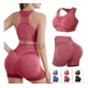 thumbnail image 1 of Short Levanta Gluteos+bra Conjunto Licra Deportivo Gym Mujer, 1 of 5