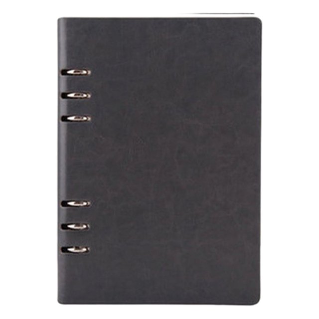 Cuaderno de hojas sueltas a5, diario de negocios, papelería de oficina, notas, carpeta de 6 anillas