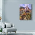 thumbnail image 3 of Trademark Fine Art 'Vineyard at San Miguel' Canvas Art by Clif Hadfield, 3 of 4