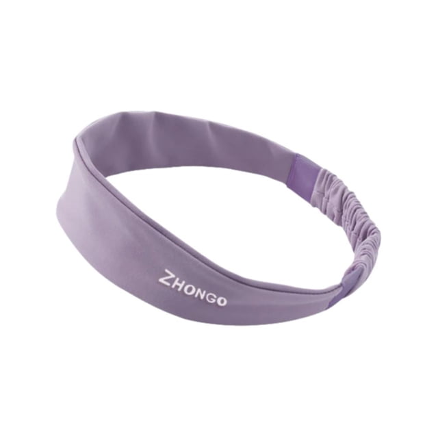 Wartleves Banda elástica para el cabello de color sólido para correr, hacer ejercicio, hacer yoga, B9L8