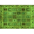 thumbnail image 1 of Ahgly Company Indoor Rectangle Abstract Green Modern Area Rugs, 8' x 10', 1 of 4