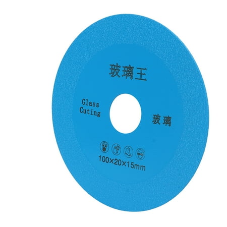 

Saw Blade Easy To Install 4in Glass Cutting Disc For Wine Bottles Blue