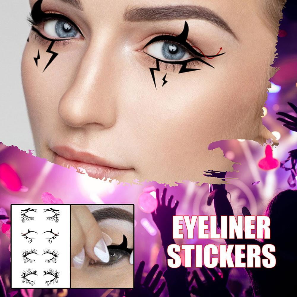 2021 Beauty Eye Stickers Temporary Halloween Witch Eye Stic new BEST Tattoo  G6F7
