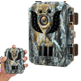 Qtmnekly Mini Hunting Trail Camera 16MP 1080P HD Infrared Night Vision