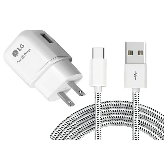 18W Fast Home Charger for Nokia C300, G100, C110, G310 5G Phones - 6ft USB-C Cable Power Adapter QC3.0 TYPE-C Cord Travel for Nokia C300, G100, C110, G310 5G Models