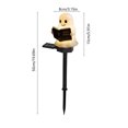 thumbnail image 3 of QIPOPIQ Halloween Reading Ghost Solar Ground Plug-In Light, 3 of 7