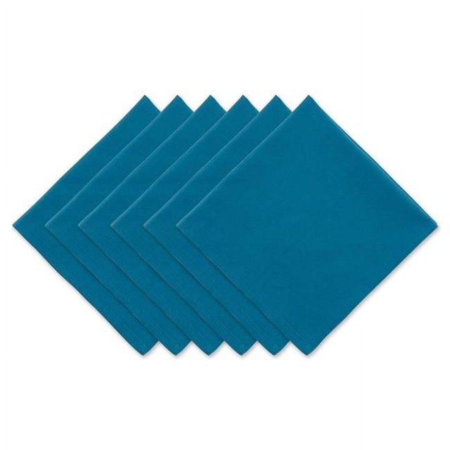Design Imports CAMZ12287 DII Solid Napkin, Sky Blue - Set of 6