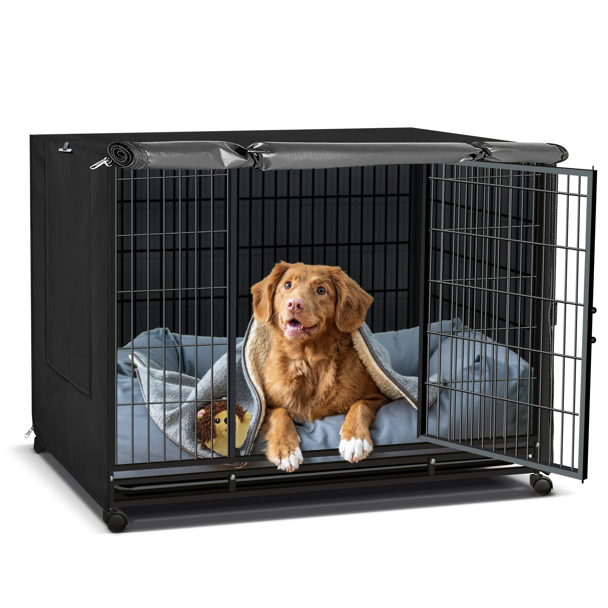 Heavy duty dog crate covers best sale