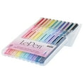 thumbnail image 5 of Marvy, Uchida, Le Pen, LePen, Felt Tip Pens, Pastel Color, Medium Point, .3mm,10 Count, 5 of 5