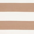 thumbnail image 2 of SAFAVIEH Montauk Saranna Striped Cotton Area Rug, Sand/Ivory, 6' x 6' Square, 2 of 3
