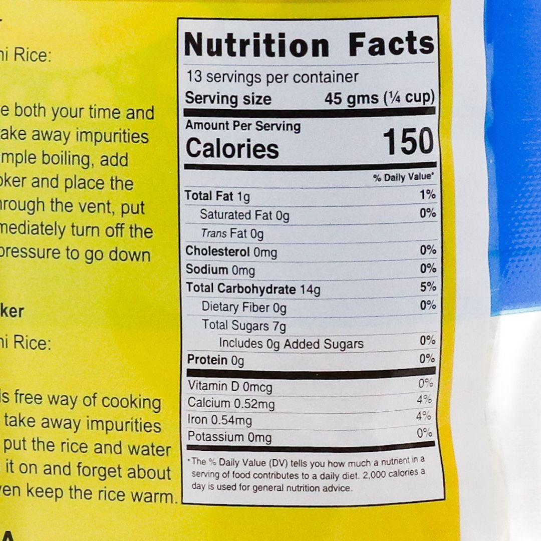 Shastha Foods Indrayani Rice, Gluten Free, 8 pack, 1.25 lbs