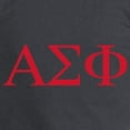 thumbnail image 3 of CafePress - Alpha Sigma Phi Greek Letters Cardinal Long Sleeve T Shirt - Long Sleeve Dark T-Shirt, 3 of 4