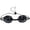 Black 1PCS, variant on Soft Sunbathing Eyewear Beach Beauty Tanning Glasses Silicone Personality Creative Glasses Red Light And Hair Removal Eyes Goggle