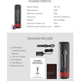 thumbnail image 4 of Portable Coffee Machine Espresso Maker: CONQUECO 12V Travel Coffee Machine with Rechargeable Battery - BPA Free - One Button Operation 15 Bar Pressure, 4 of 8