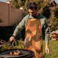 thumbnail image 4 of Camouflage Adjustable Waterproof Apron for Adults 33x27 Inch – Cooking Apron with 2 Large Pockets, Durable Polyester Bib for Kitchen, Baking, BBQ, and Home Use, 4 of 6