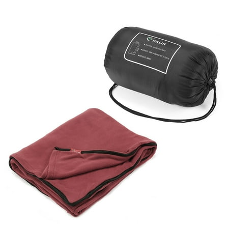 Warmth Insulation Sleeping Bag Liner Zippered Sleeping Bag Lining Envelope Fleece Sleeping Bag Travel Sleeping Sack (Best Synthetic Sleeping Bag Insulation)