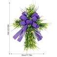 thumbnail image 6 of Easter Cross Wreath,Spring Artificial Green White Daisy Lily Flower Wreath for Front Door,Easter Eggs Door Hanging Decoration,Home Decor for Front Porch Window Wall Farmhouse Indoor Outdoor, 6 of 6