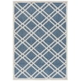 thumbnail image 2 of SAFAVIEH Beach House Aylen Geometric Indoor/Outdoor Area Rug, Blue/Ivory, 5'3" x 7'6", 2 of 16