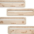 thumbnail image 7 of Preplabs Personalized Wood Measuring Ruler Engraved Wooden Ruler Tool Custom Name Engraving Service Craft Workshop Measuring Scale Home DIY Project Ruler Non-Slip Edge Design, 7 of 7