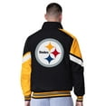 thumbnail image 2 of Men's G-III Extreme Black Pittsburgh Steelers Strong Arm Reversible Full-Zip Jacket, 2 of 4