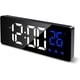 thumbnail image 1 of Rawiri Reloj despertador digital, reloj despertador inteligente matutino con 3 configuraciones de alarma y función de repetición, reloj despertador de cabecera con pantalla LED que muestra la hora y, 1 of 6