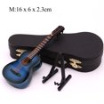 thumbnail image 4 of Mini Guitare Modèle Miniature Guitare Classique Miniature Mini Instrument de Musique en Bois Collection de Modèles, 4 of 7