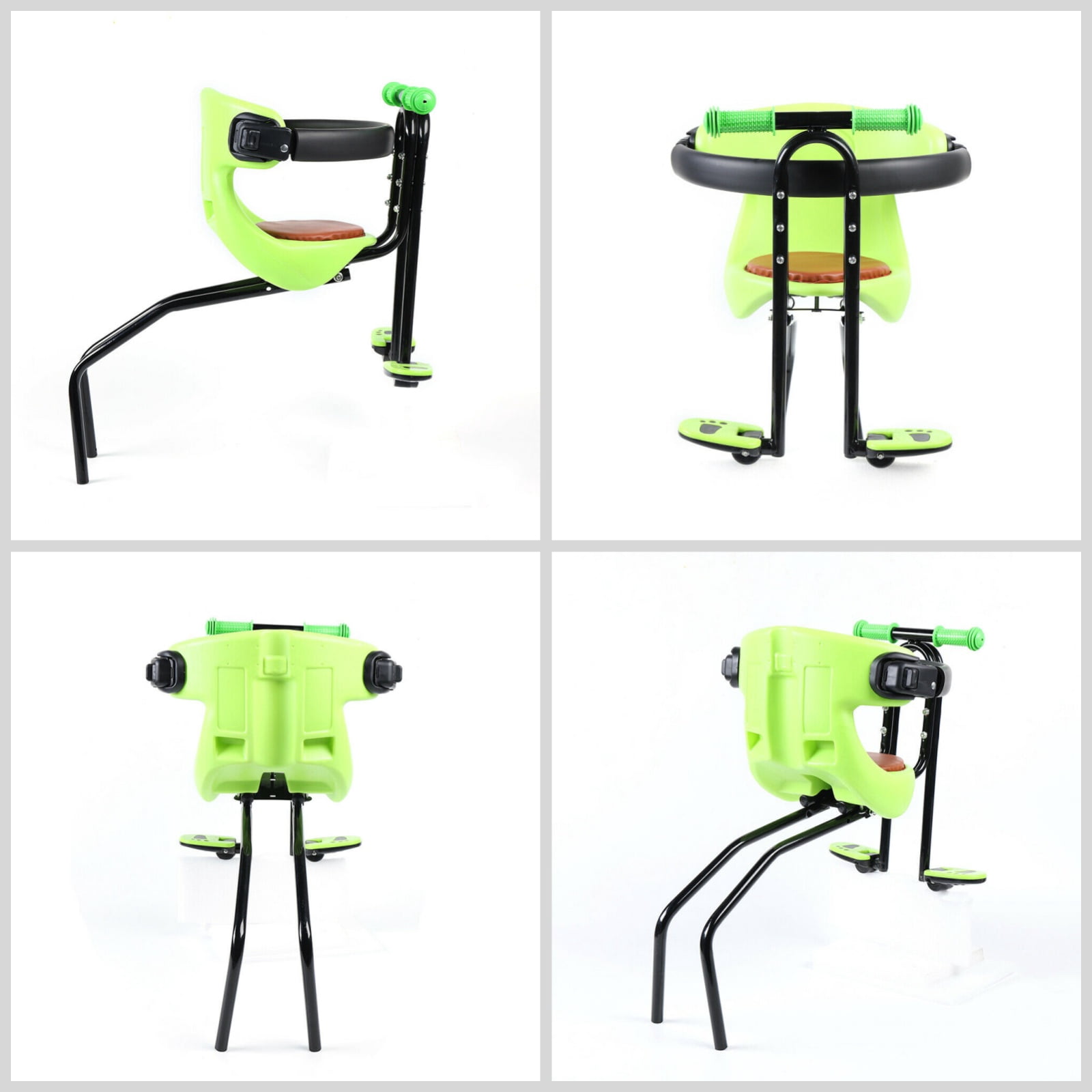 Bicycle Front Seat Front Mounted Kids Bike Seat Baby Bicycle Seat Bearing Max Capacity 44 lbs for Mountain Bike Road Bike