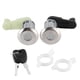 thumbnail image 1 of Par de cilindros de cerradura de puerta con llave 7701468981 aptos para Megane I Scenic I Clio II Thalia, 1 of 14