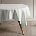 thumbnail image 4 of Exclusive Fabrics  Performance Twill Table Cloth (1 PC) 54 X 54 - Black, 4 of 5