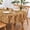 Color 3, variant on Rdsfhsp Checkered Leaf Vine Oval Tablecloth, Waterproof Floral Print Dining Table Cover, Wrinkle Resistant 60"x84" Fits 6-8 Seats