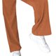 thumbnail image 3 of Pantalones Casuales De Mujer Cintura Alta Pierna Recta Suelta Cómodo Color Puro Pantalones Casuales De Mujer Naranja M, 3 of 5