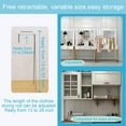 thumbnail image 4 of Standing Clothes Hanger, Stainless Steel Portable Foldable Clothes Rack  for Home, 4 of 7