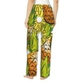 thumbnail image 3 of Balery Tropical Summer Fruit print Women's Pajama Pants,Ultra Lightweight Pjs,Lounge Pant-Small, 3 of 9